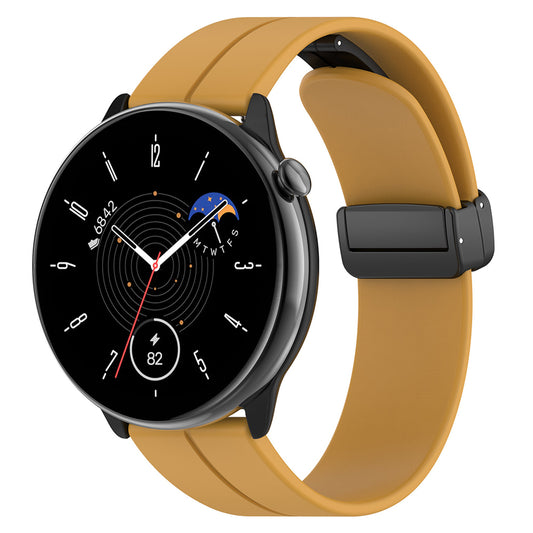 Techsuit W011 remienok pre Huawei Watch / Garmin Watch Series, 18mm, Žltá