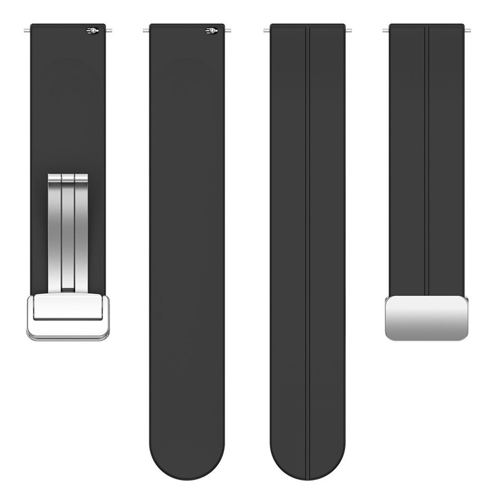 Techsuit W011 remienok pre Huawei Watch / Xiaomi Watch Series, 22mm, čierny