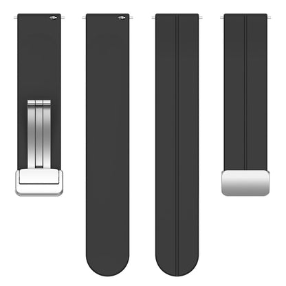 Techsuit W011 remienok pre Huawei Watch / Xiaomi Watch Series, 22mm, čierny