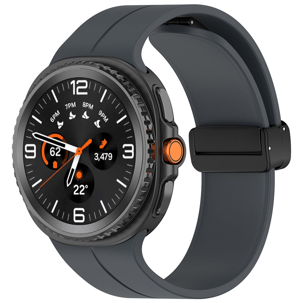 Techsuit W011 remienok pre Samsung Galaxy Watch 8 Classic / Watch8 44mm / Watch 8 40mm, Sivý