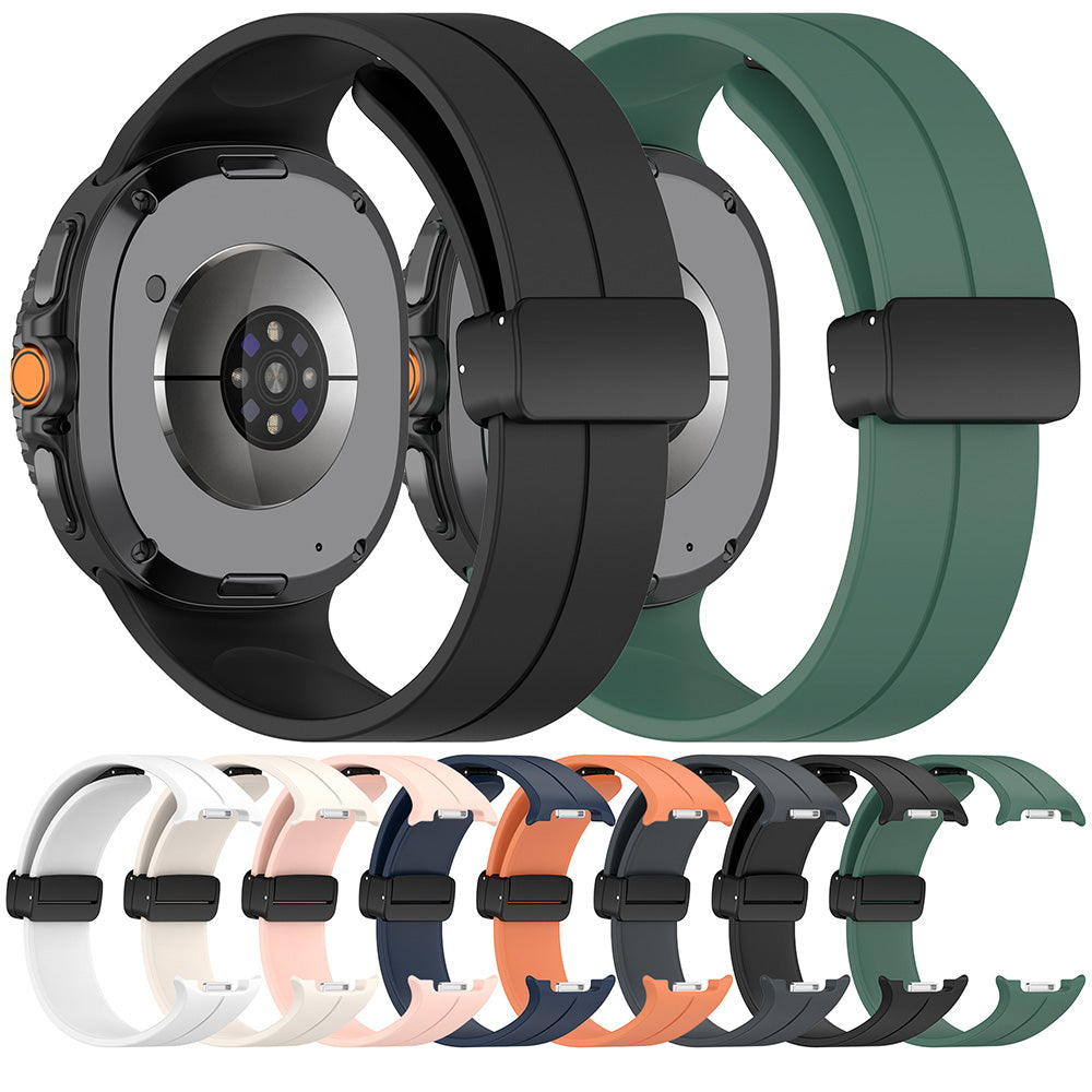 Techsuit W011 remienok pre Samsung Galaxy Watch 8 Classic / Watch8 44mm / Watch 8 40mm, čierny