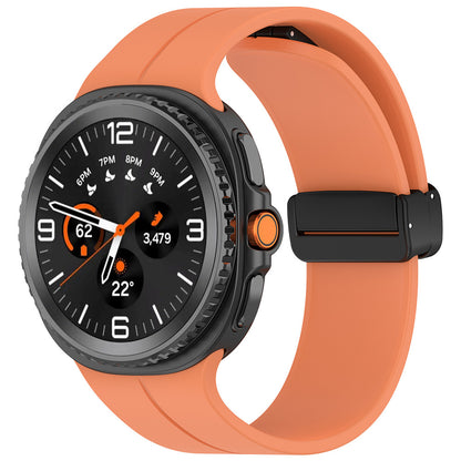 Techsuit W011 remienok pre Samsung Galaxy Watch 8 Classic / Watch8 44mm / Watch 8 40mm, Oranžový