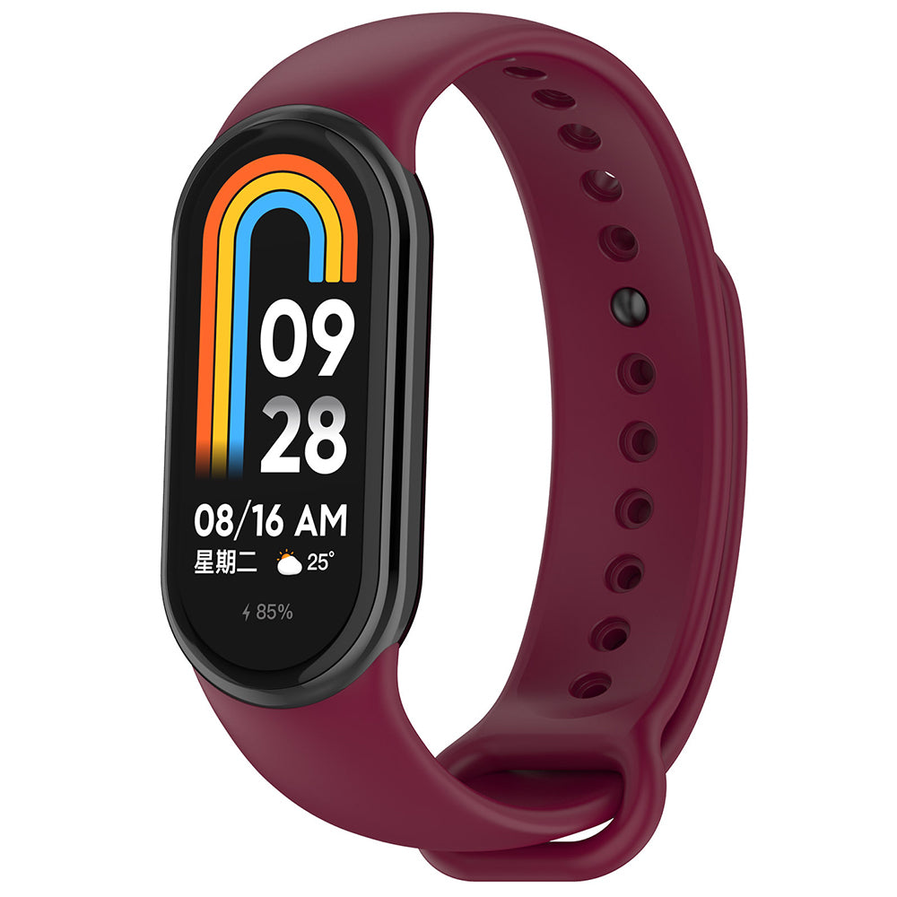Techsuit W014 remienok pre Xiaomi Smart Band 9 / 8, Tmavočervená