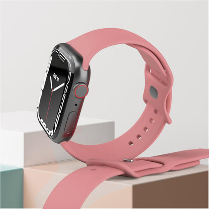 Techsuit W031 remienok pre Apple Watch 42mm / 41mm / 40mm / 38mm Series, Ružový