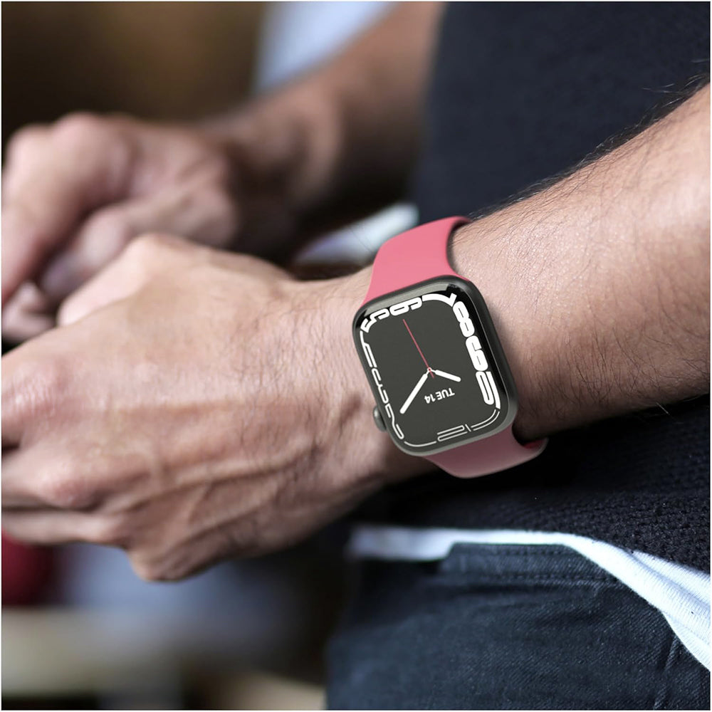 Techsuit W031 remienok pre Apple Watch 42mm / 41mm / 40mm / 38mm Series, Ružový