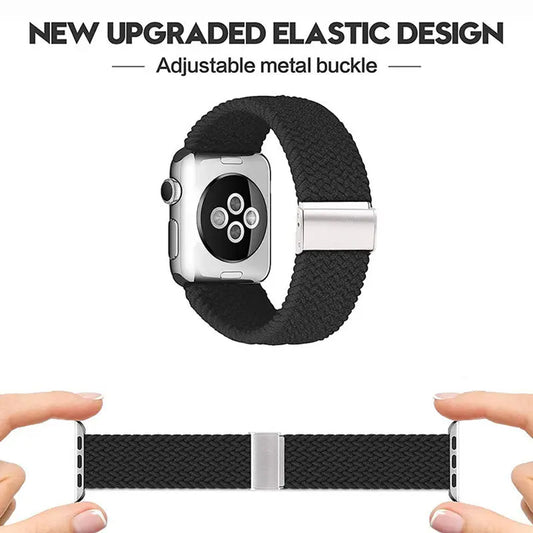 Techsuit W032 remienok pre Apple Watch 49mm / 46mm / 45mm / 44mm / 42mm Series, čierny