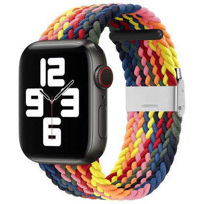 Techsuit W032 remienok pre Apple Watch 49mm / 46mm / 45mm / 44mm / 42mm Series, Ružovo Multicolor