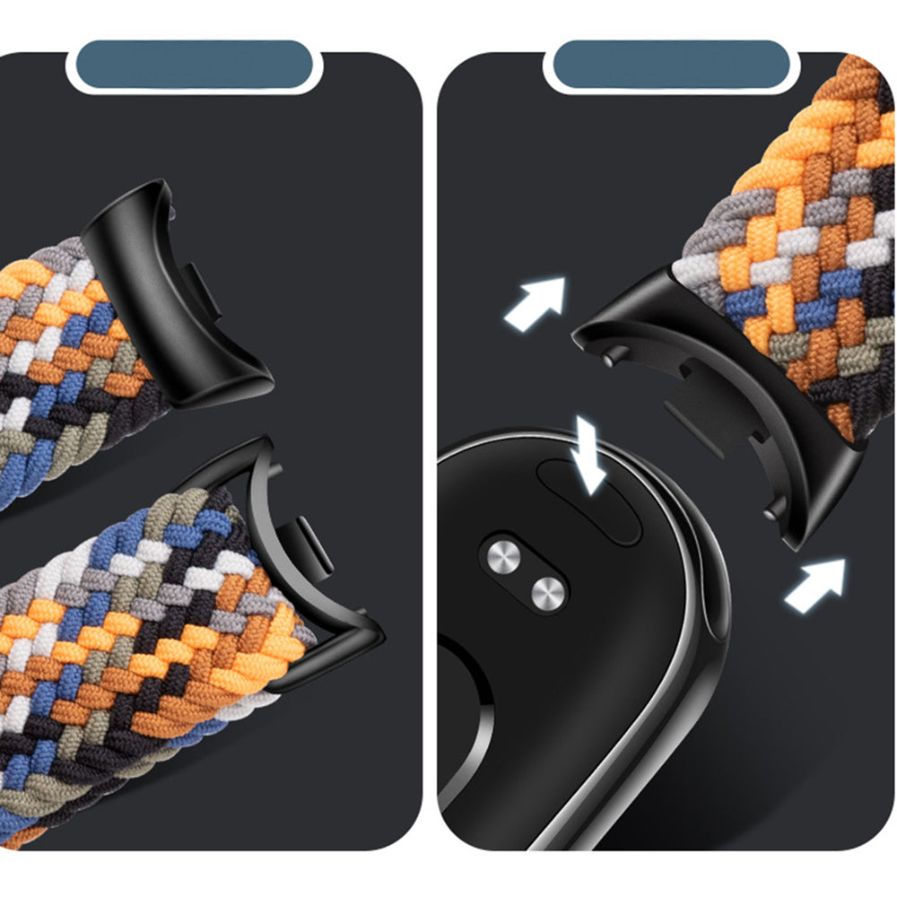 Techsuit W032 remienok pre Xiaomi Smart Band 9 / 8, Ružový