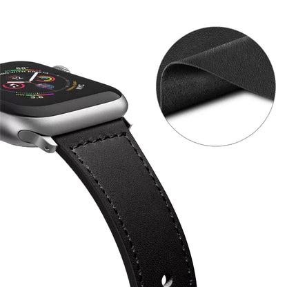 Techsuit W033 remienok pre Apple Watch 42mm / 41mm / 40mm / 38mm Series, čierny