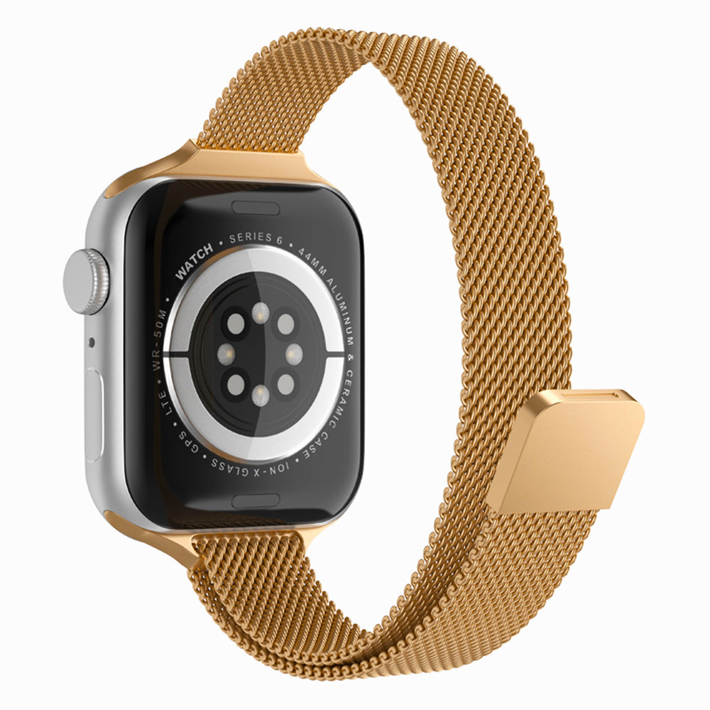 Techsuit W034 remienok pre Apple Watch 42mm / 41mm / 40mm / 38mm Series, Zlatý