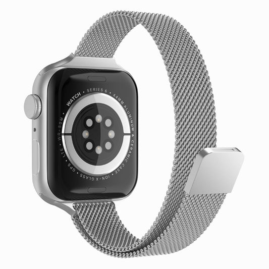 Techsuit W034 remienok pre Apple Watch 49mm / 46mm / 45mm / 44mm / 42mm Series, Strieborný
