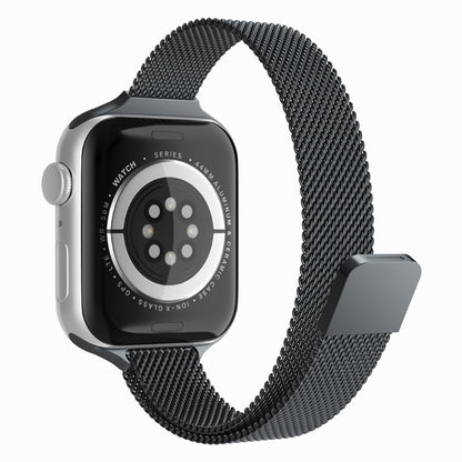 Techsuit W034 remienok pre Apple Watch 49mm / 46mm / 45mm / 44mm / 42mm Series, čierny