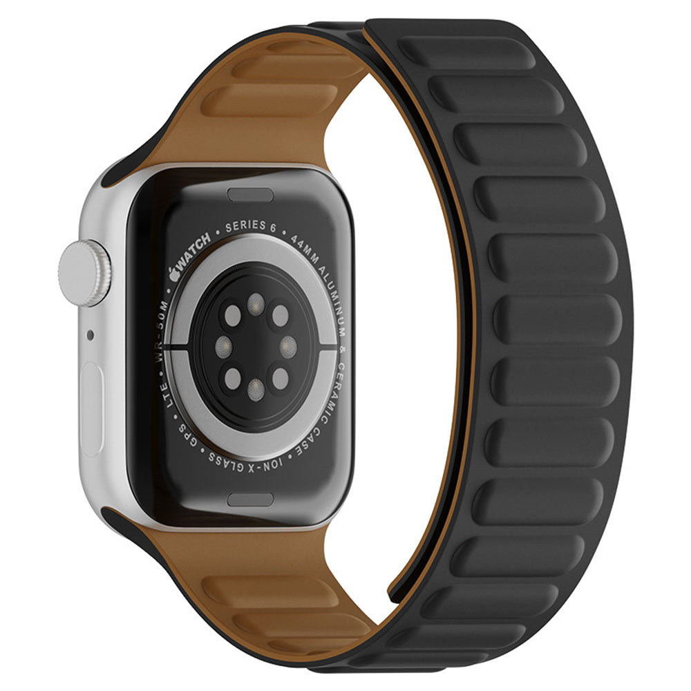 Techsuit W035 remienok pre Apple Watch 49mm / 46mm / 45mm / 44mm / 42mm Series, čierny