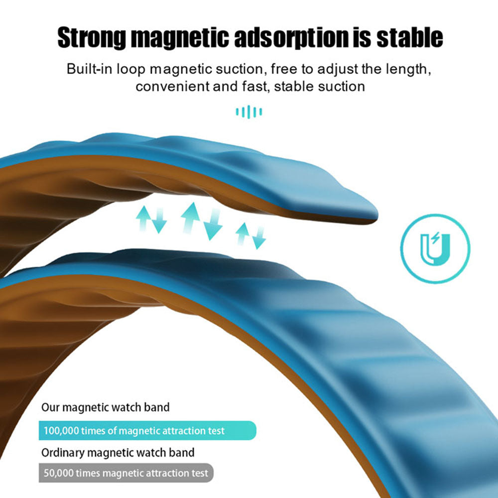 Techsuit W035 remienok pre Apple Watch 49mm / 46mm / 45mm / 44mm / 42mm Series, čierny