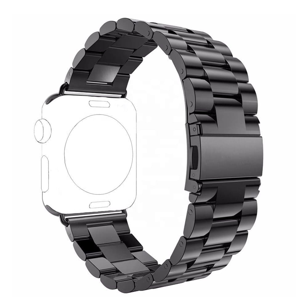 Techsuit W036 remienok pre Apple Watch 49mm / 46mm / 45mm / 44mm / 42mm Series, čierny