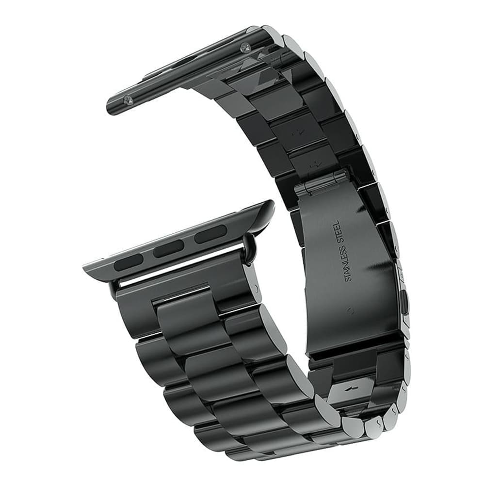 Techsuit W036 remienok pre Apple Watch 49mm / 46mm / 45mm / 44mm / 42mm Series, čierny