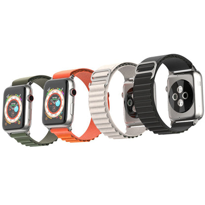 Techsuit W037 remienok pre Apple Watch 42mm / 41mm / 40mm / 38mm Series, Biela
