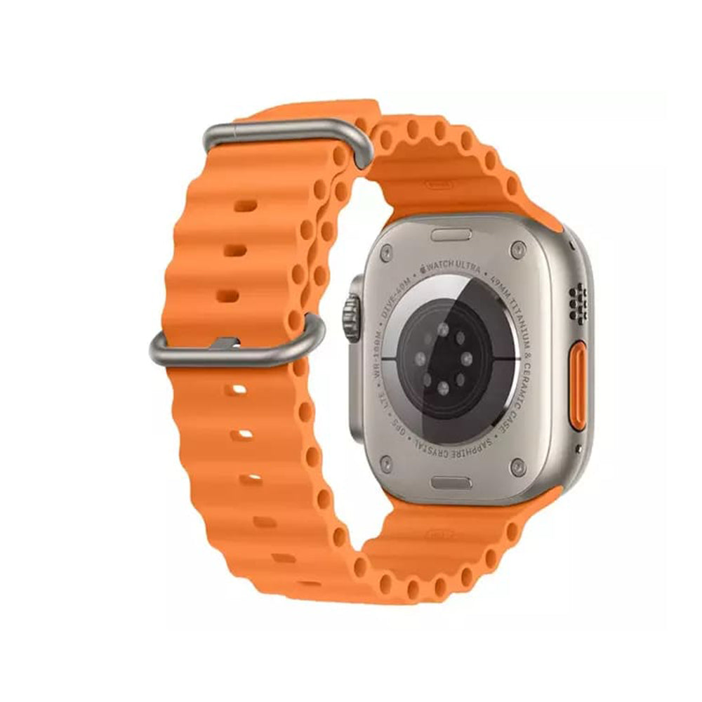 Remienok Techsuit W038 pre Apple Watch 49mm / 46mm / 45mm / 44mm / 42mm Series, Oranžový