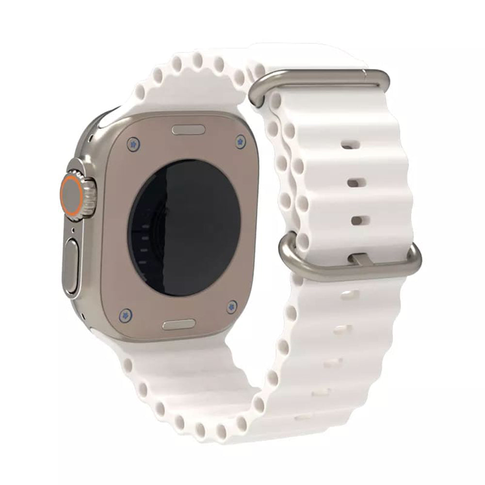 Techsuit W038 remienok pre Apple Watch 42mm / 41mm / 40mm / 38mm Series, Biela