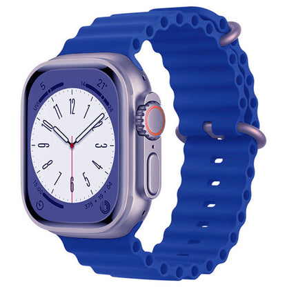 Techsuit W038 remienok pre Apple Watch 42mm / 41mm / 40mm / 38mm Series, Modrý