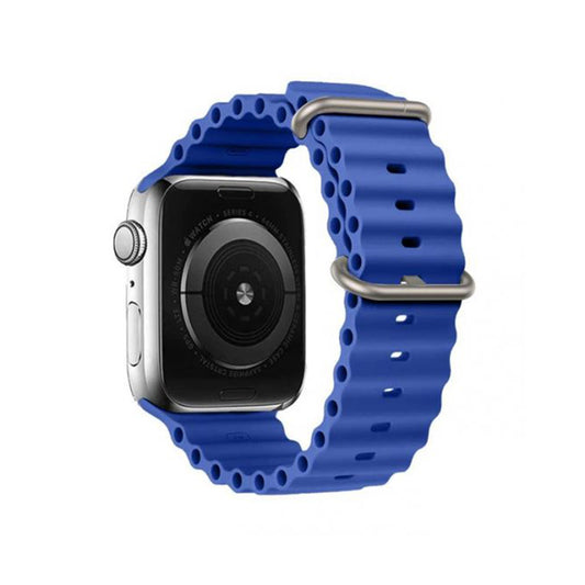 Techsuit W038 remienok pre Apple Watch 42mm / 41mm / 40mm / 38mm Series, Modrý