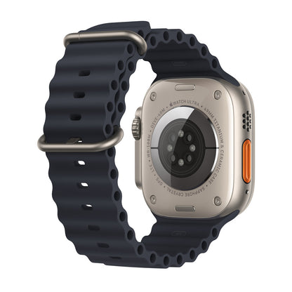 Techsuit W038 remienok pre Apple Watch 42mm / 41mm / 40mm / 38mm Series, čierny