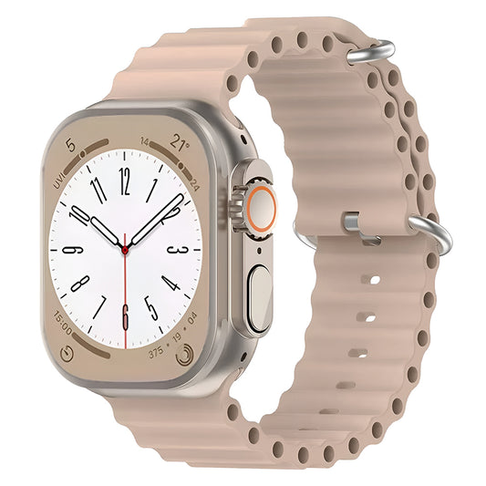 Remienok Techsuit W038 pre Apple Watch 49mm / 46mm / 45mm / 44mm / 42mm Series, Hnedý