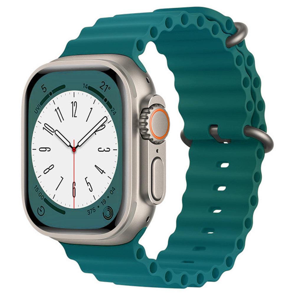 Techsuit W038 remienok pre Apple Watch 49mm / 46mm / 45mm / 44mm / 42mm Series, Zelený