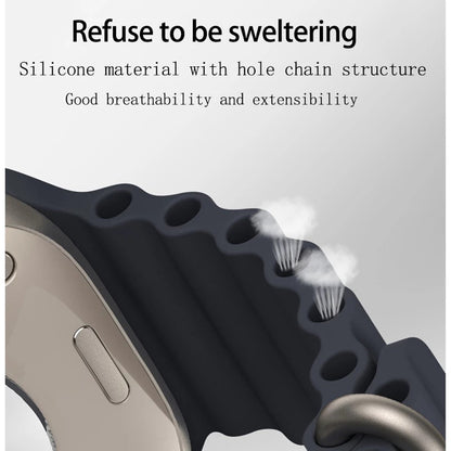 Techsuit W038 remienok pre Apple Watch 49mm / 46mm / 45mm / 44mm / 42mm Series, Zelený