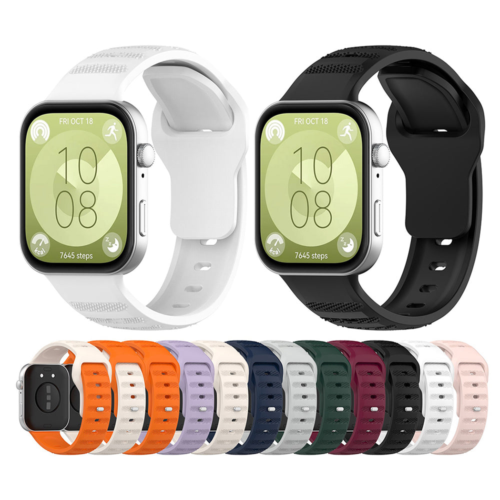 Techsuit W050 remienok pre Huawei Watch Fit 4 Pro / Watch Fit 4 / Watch Fit 3, Modrý