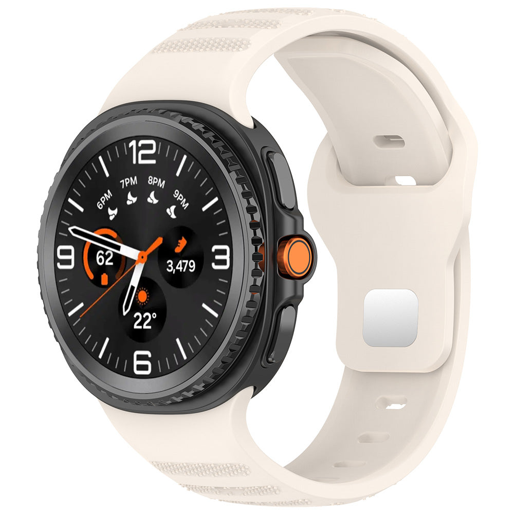 Remienok Techsuit W050 pre Samsung Galaxy Watch 8 Classic / Watch8 44mm / Watch 8 40mm, Béžový