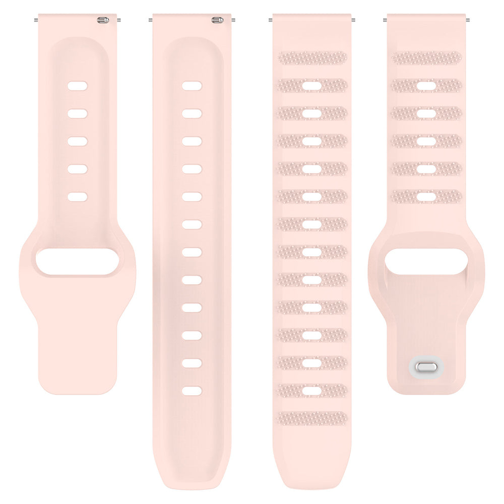 Techsuit W050 remienok pre Samsung Galaxy Watch / Huawei Watch Series, 20mm, Ružový