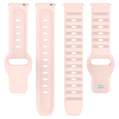 Techsuit W050 remienok pre Samsung Galaxy Watch / Huawei Watch Series, 20mm, Ružový