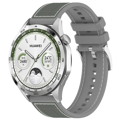Techsuit W051 remienok pre Huawei Watch / Xiaomi Watch Series, 22mm, Sivý