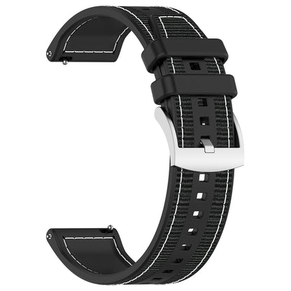 Techsuit W051 remienok pre Huawei Watch / Xiaomi Watch Series, 22mm, čierny