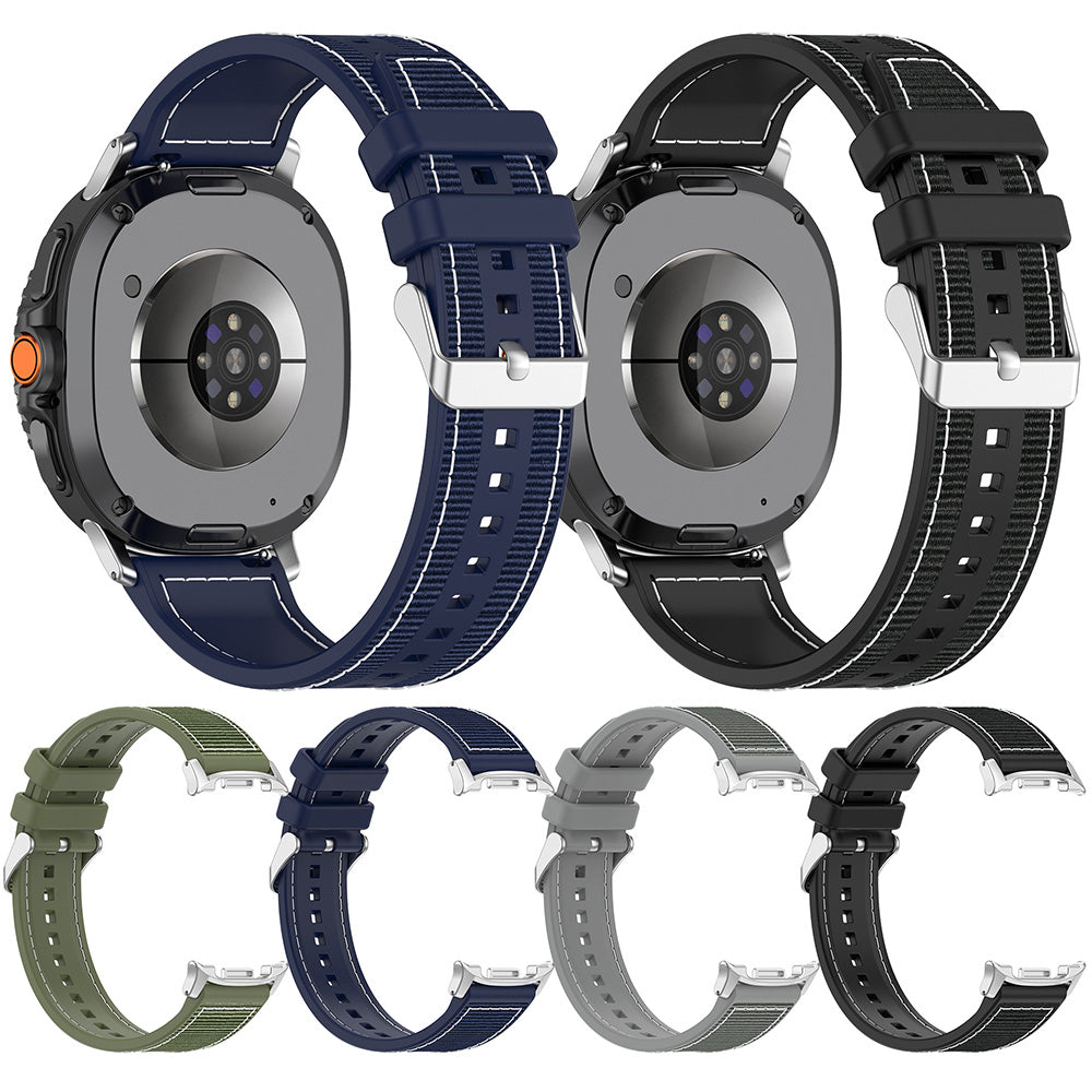 Techsuit W051 Strap for Samsung Galaxy Watch 8 Classic / Watch8 44mm / Watch 8 40mm, Grey