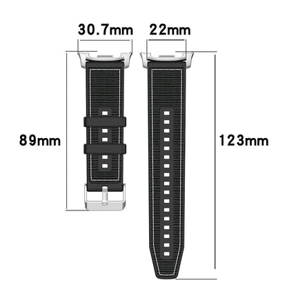 Techsuit W051 remienok pre Samsung Galaxy Watch 8 Classic / Watch8 44mm / Watch 8 40mm, čierny