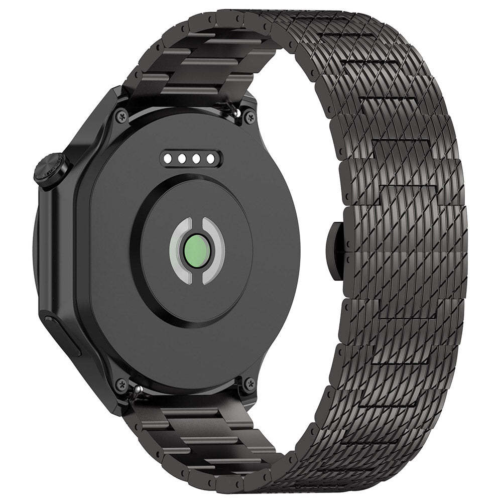 Techsuit W052 remienok pre Samsung Galaxy Watch / Huawei Watch Series, 20mm, čierny