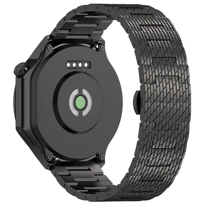 Techsuit W052 remienok pre Samsung Galaxy Watch / Huawei Watch Series, 20mm, čierny