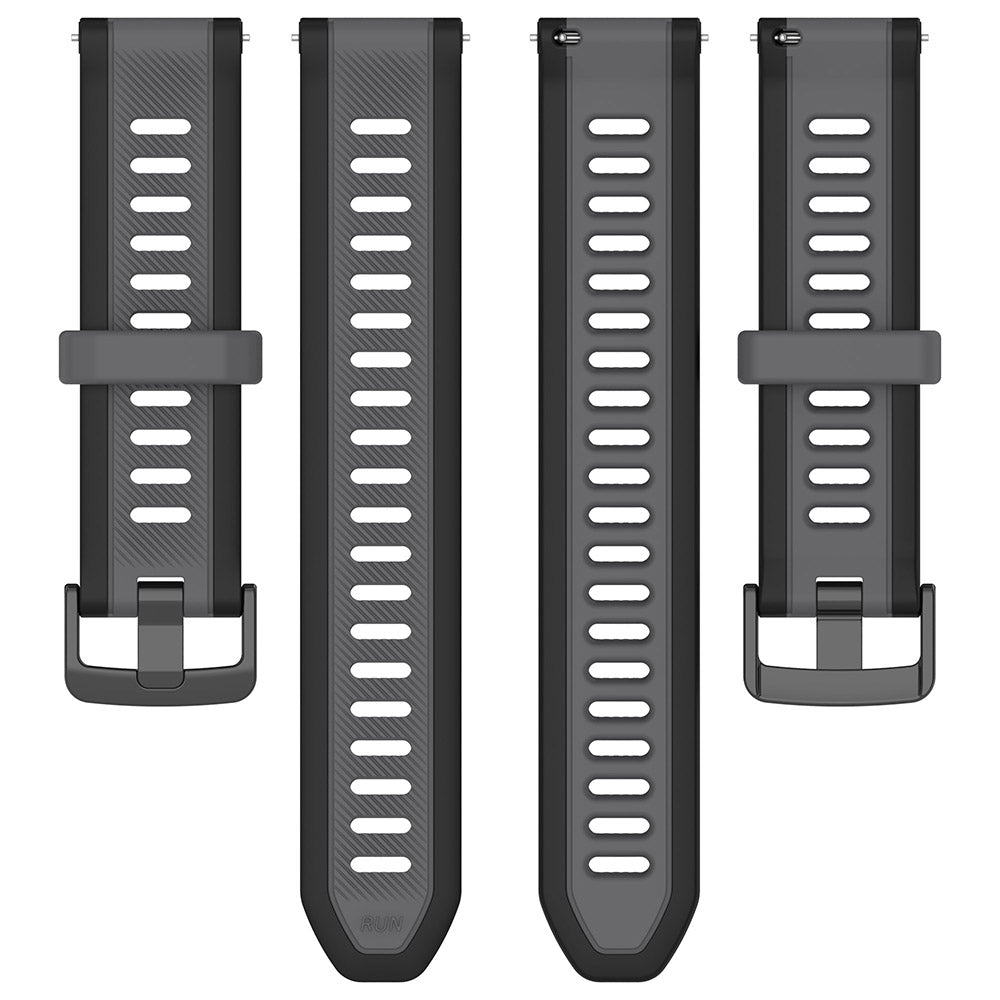 Techsuit W053 remienok pre Samsung Galaxy Watch / Huawei Watch Series, 20mm, Biela