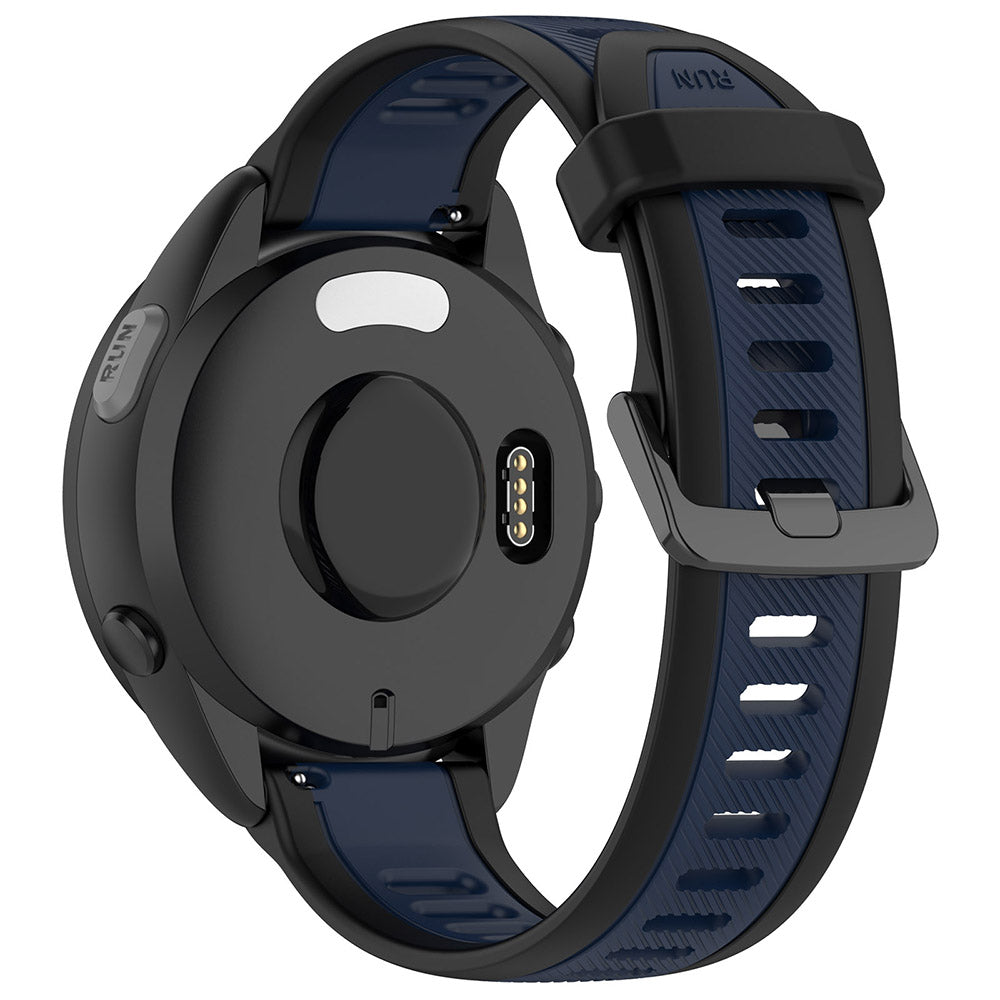 Techsuit W053 remienok pre Samsung Galaxy Watch / Huawei Watch Series, 20mm, Tmavomodrý