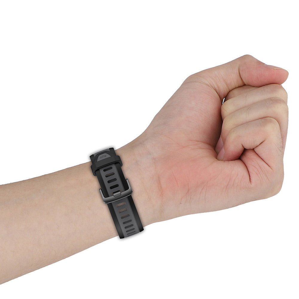 Techsuit W053 remienok pre Samsung Galaxy Watch / Huawei Watch Series, 20mm, Tmavomodrý