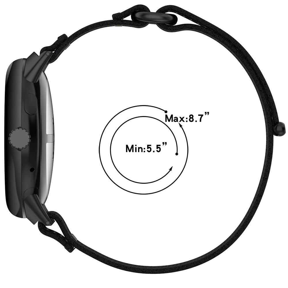 Techsuit W054 Strap for Google Pixel Watch 4 45mm, Black