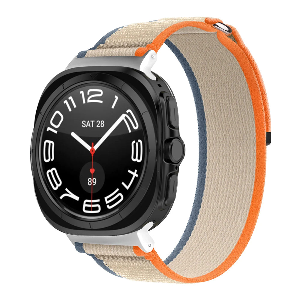 Techsuit W054 remienok pre Samsung Galaxy Watch Ultra, Oranžovo-Bežový