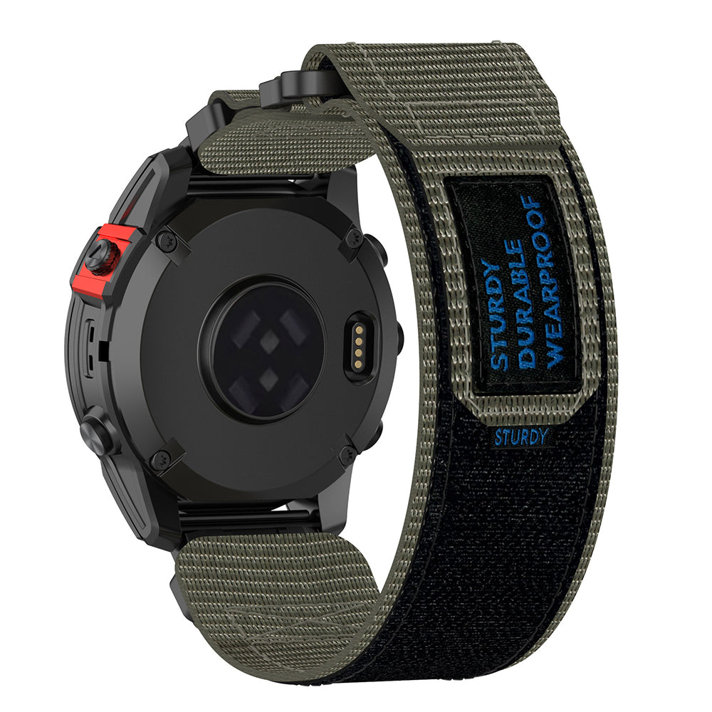 Techsuit W057 remienok pre Garmin Watch Fenix / Forerunner Series, 22mm, Sivý