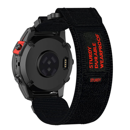 Techsuit W057 remienok pre Garmin Watch Fenix / Forerunner Series, 22mm, čierny