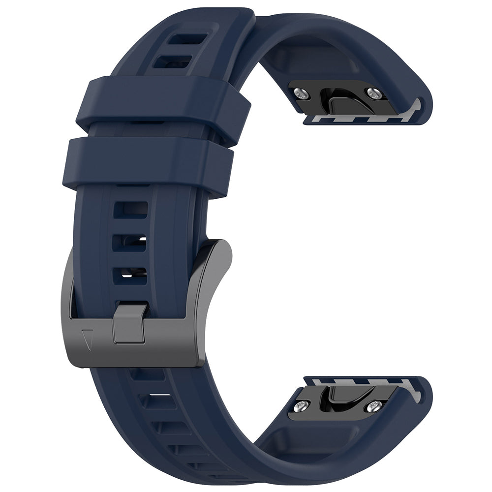Techsuit W060 Strap for Garmin Watch Fenix Series, 26mm, Navy Blue