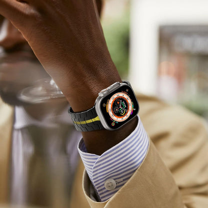 Techsuit W063 remienok pre Apple Watch 49mm / 46mm / 45mm / 44mm / 42mm Series, Sivý