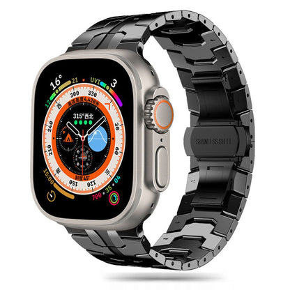 Techsuit W063 remienok pre Apple Watch 49mm / 46mm / 45mm / 44mm / 42mm Series, Čierny