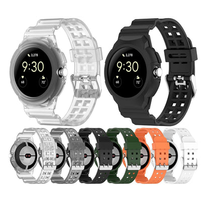 Techsuit W065 remienok pre Google Pixel Watch 3 41mm / Watch 2 / Watch, Oranžový